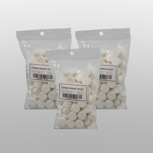 Compressed Towels x50