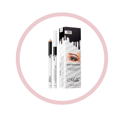 White pre draw pencil