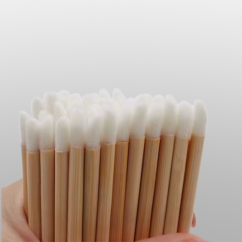 Bamboo stick lip wand 100PCS