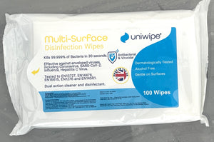 Uniwipe pack x100